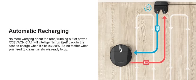 Robot Vacuum Cleaner with 3000Pa Cyclone Suction, APP/Voice/Remote Control, Automatic Self-Charging Robotic Vacuum, Scheduled Cleaning, Ideal for Pet Hair, Hard Floor, Low Carpet