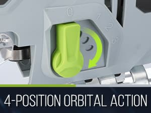 WORKPRO Jigsaw, 6.5AMP 850W Corded Electric Jig Saw Tool Kit with 6 Variable Speeds, 7 Blades, ±45° Bevel Cutting, LED Light, 3000 SPM, 4 Orbital Settings, Edge Guide, Tool-free Blade Changing