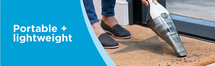 BLACK+DECKER dustbuster QuickClean Cordless Handheld Vacuum (HNVC215B10)