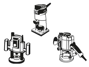 BOSCH RBS015MBS 15-Piece (Universally Compatible Accessory) Carbide-Tipped Wood Router Bit Assorted Set
