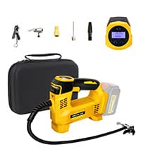 Cordless Impact Wrench, 2 IN 1 Screwdriver Head, 21V electric power wrench, 420Nm High Torque, 4 Pole Motor, Include Battery & Charger & Carrying Plastic Box