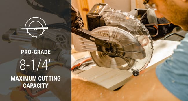 WORX 20V Cordless Sliding Compound Miter Saw