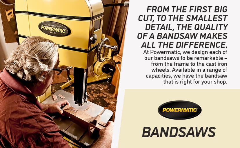 Powermatic 14-Inch Woodworking Bandsaw, 1-1/2 HP, 115/230V 1Ph (Model PWBS-14CS)