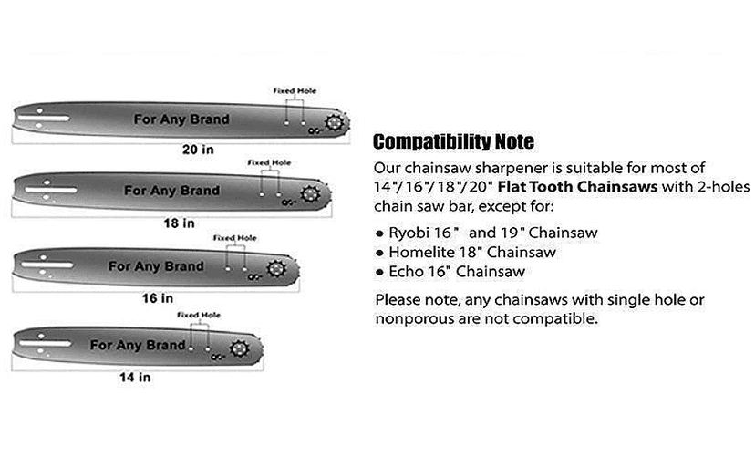 Chainsaw Sharpener, Portable Chainsaw Sharpener Kit for 12''-22'' Saws, Universal Chainsaw Sharpener,Chain Saw Sharpener Tool.