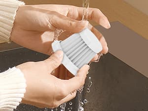 whall Handheld Cordless Car Vacuums, Wet and Dry Use 9000Pa Strong Suction Vacuums, Rechargeable Portable Vacuum Cleaner with LED, Charging Dock, Lightweight Mini Vacuum for Car, Home and Office, Red