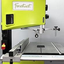 10718, 10-Inch Wood Band Saw 3.4 Amp 2-Speed Vertical Wood Bandsaw with Stand