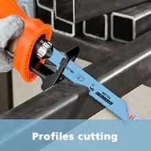 20 Pack 6 Inch 14 Tpi Reciprocating Saw Blades for Sheet Metal, Pipes, PVC Plastic, Profiles Cutting, Bi-Metal Sawzall Blades with 8% Cobalt for Longer Life and Faster Cutting Speed