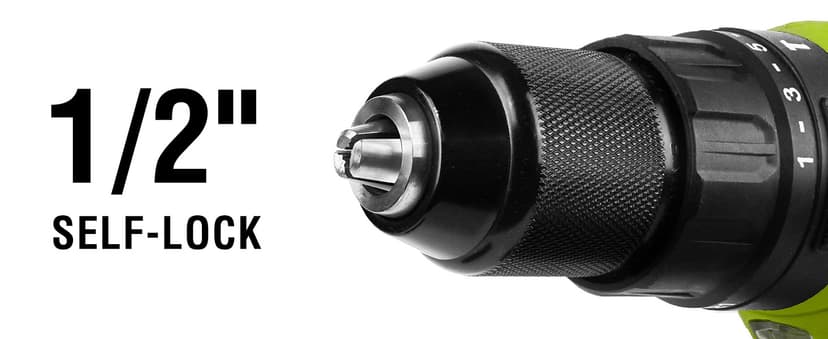 SnapFresh 20V Cordless Impact Drill-1/2" Power Drill/Driver Set,445in-lbs Torque Max,2 Variable Speeds, 43Pcs Bits w/case,2.0Ah Battery & Fast Charger Included, Power Tools