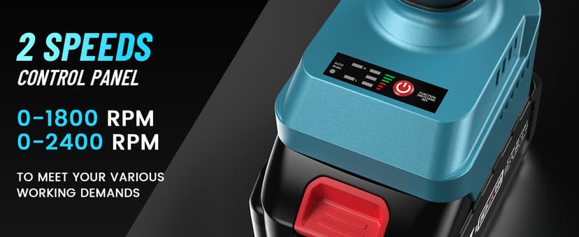 Seesii Cordless Impact Wrench 1/2 inch, High Torque 479 Ft-lbs(650Nm) Brushless Impact Gun,2500RPM w/2x4.0 Battery, 6 Sockets,8 Drill Bits, High Torque Power Impact Driver for Car Home,WH700