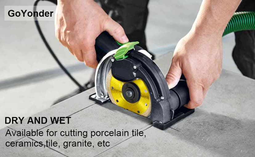 GoYonder 4.5 Inch Tile Blade, Super Thin Diamond Saw Blade for Cutting Porcelain Tiles, Granite Marble Ceramics (4.5")