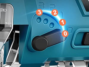 Cordless Jig Saw with 4000mAh Battery, Cordless Jigsaw Tool for Ma-kita 18V Battery, with 7 Blades, Dust Tube, 0°-45° Bevel Cuts & 4 Orbital Setting, LED Light, for Wood PVC Metal Cutting