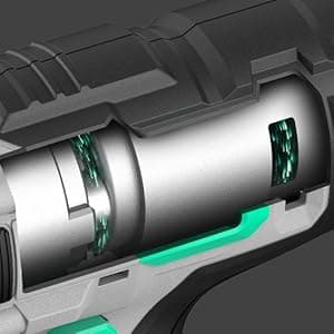 Litheli Cordless Impact Driver, 1150 In-Lbs Torque, 1/4″ Quick-Release Hex Chuck, with 20V 2.0 Ah Battery, 3 Socket Adapters, 2 Driver Bits