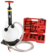 ARES 70606-1/2-Inch Manual Reversible Impact Driver - Flathead 5/16 & 3/8 and Phillips #2 & #3 Bits for Most Common Applications - Disengage Brake Caliper Screws, Rusted Fasteners or Frozen Bolts