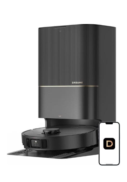 DREAME L10s Ultra Gen 2 Robot Vacuum and Mop, 10,000Pa Suction, MopExtend Technology, All-in-One Base Station, Pet-Friendly, Versatile Carpet Cleaning, DuoScrub Mopping System, Smart Pathfinder Tech