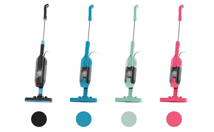 BLACK+DECKER Powerseries Lite Corded 3 in 1 Stick Vacuum, Upright to Hand-Vac Multi Surface, HEPA Filtration, Powerful 12k Pa, Ideal for Hard Floor, Low Carpet, Pet Hair Home & Office use, Blue