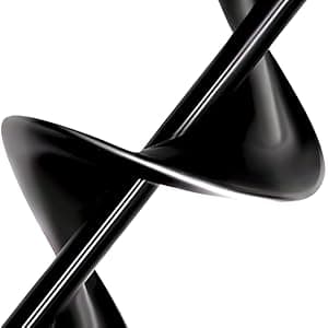 2”x32“ Auger Drill Bit for Planting, Heavy-Duty Planting Auger for Bulbs, Post Hole Digger for 3/8”Hex Drive Drill