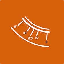 Evolution Power Tools R210CMS Compound Miter Saw, 8-1/4" Multi-Material Cutting TCT Blade Included Cuts Wood Metal Plastic & More, 45° - 45° Degree Miter & 45˚ Degree Bevel Angles, 1200W, 8-1/4"