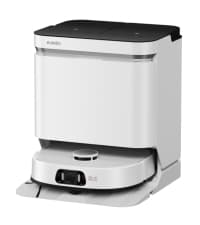 Eureka J15 Pro Ultra Robot Vacuum and Mop with Self Emptying Base, 16,200 Pa Suction, Flex-Arm Design Mop, Auto Mop Hot Water Washing & Hot Air Drying, Anti-Tangle, AI Obstacle Avoidance, Black