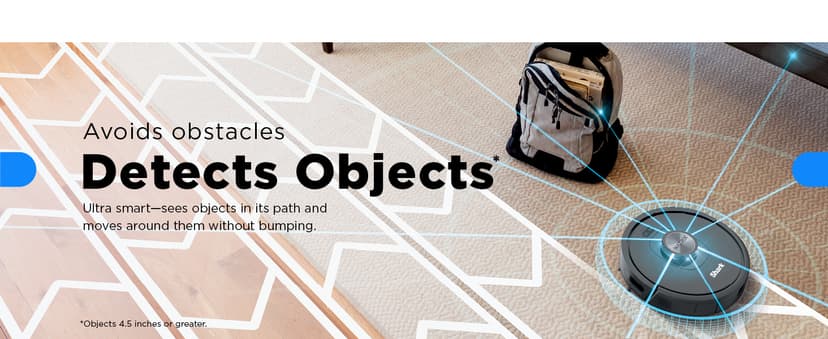 Shark RV2310AE Matrix Self-Emptying Robot Vacuum with Bagless, 45-Day Capacity, Self-Cleaning Brushroll for Pet Hair, No Spots Missed on Carpets & Hard Floors, Precision Home Mapping, Wi-Fi, Black