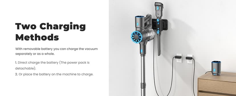 Cordless Stick Vacuum Cleaner with Self-Standing, 8-in-1 Vacuum Cleaners for Home, Lightweight Powerful Vacuum with LED Screen, Rechargeable Vacuum for Carpet, Pet Hair, Tile, Hardwood Floors