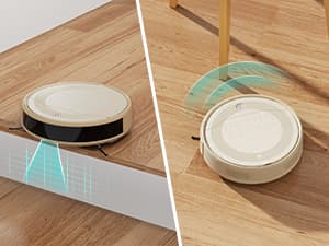 Lefant M310 Robot Vacuum Cleaner, 4500Pa Strong Suction with PreciSense Avoiding, Slim, Self-Charging, 160Mins Runtime, App/Wi-Fi/Alexa, Ideal for Pet Hair & Hard Floor Cleaning