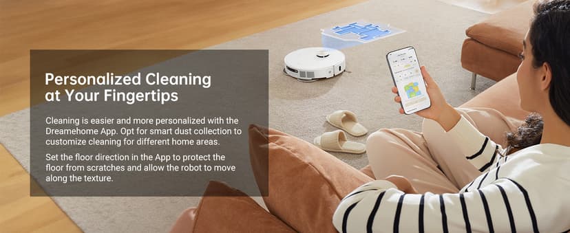 DREAME L10s Pro Ultra Heat Robot Vacuum and Mop Combo, Mop Extend, 7000Pa Suction, Auto Robot Care and Maintenance, 136°F Hot Water Mop Self-Cleaning, Obstacle Avoidance, Ideal for Hair, Carpets