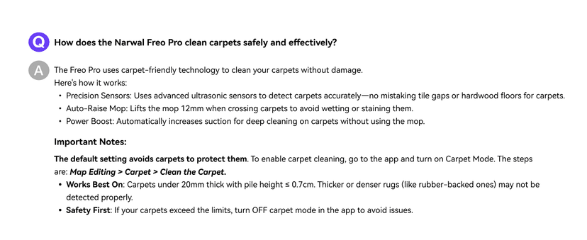NARWAL Freo Pro Robot Vacuum and Mop Combo, Tangle Free Robot Mop, 8500Pa Powerful Suction, Self-Emptying, Auto Mop Washing, Auto Drying, Obstacle Avoidance, Ideal for Pet Hair and Hard Floor