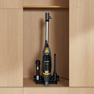 Eureka Flash Lightweight Stick Vacuum Cleaner, 15KPa Powerful Suction, 2 in 1 Corded Handheld Vac for Hard Floor and Carpet, Black