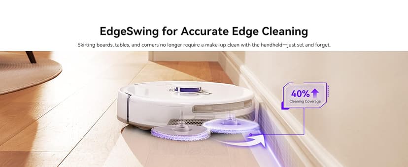 Narwal Freo X Ultra Robot Vacuum and Mop Combo, 8200Pa Robot Mop & Vacuum, Auto Mop Drying/Washing, Self-Empty, Zero-Tangling, DirtSense™, Maintenance-Free Base Station, Self-Contained Dust Processing