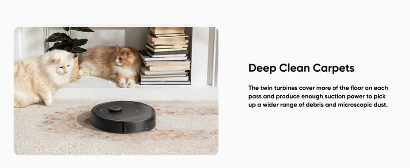 eufy X8 Pro Robot Vacuum Self-Empty Station, Twin-Turbine 2X 4,000 Pa Suction, 45 Days Hands-Free Cleaning iPath Laser, Pet Hair Deep Clean on Carpet, Smart Cleaner for Home with Pets