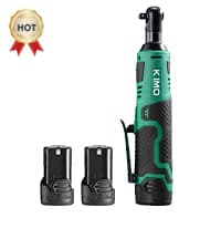 KIMO Hammer Drill - 20V 2X Battery Hammer Drill Cordless Drill Set, 350 In-lb Torque, 3/8" Keyless Chuck, 1350 RPM, 21+3 Position,14pcs Drill/Driver Bits, Power Drill Drivers for Concrete Brick Wall