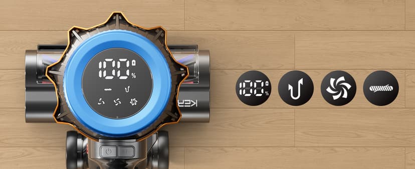 Cordless Vacuum Cleaner, 550W 45KPA 70mins Vacuum Cleaners for Home, Self-standing Stick Vacuum with Aromatherapy, Anti-Tangle Brush, Wall Mount Charging Vacuum for Hardwood Floor/Carpet/Pet Hair