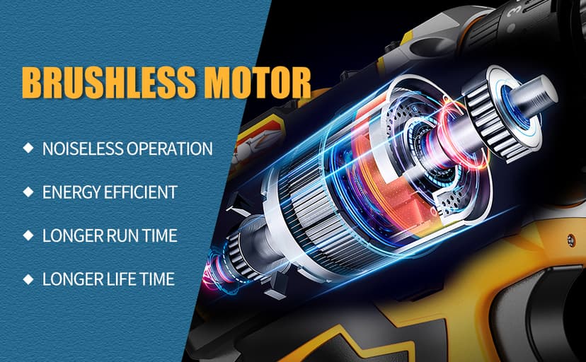 Power Drill, 21V Cordless Drill with 2 Batteries and Charger, 25+3 Position Power Drill Cordless, 398 In-lb Torque Electric Drill Set, Built in 3/8” Keyless Chuck Power Screwdriver with 56PCS Bits