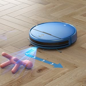 Robot Vacuum and Mop Combo, 2 in 1 Robot Vacuum Cleaner with WiFi/App, Smart Robotic Vacuums with Strong Suction, Schedule, Self-Charging, Slim, Quiet, Ideal for Hard Floor, Pet Hair, Low Pile Carpet