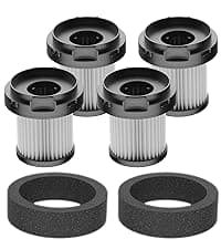 FABULETTA Cordless Vacuum Cleaner for Home, 500W Lightweight Vacuum Cleaner with MAX 50 Min Detachable Battery, Brushless Motor, 6 in 1 Stick Vacuum for Hardwood Floors and Carpet Pet Hair Car(Purple)