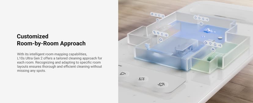 DREAME L10s Ultra Gen 2 Robot Vacuum and Mop, 10,000Pa Suction, MopExtend Technology, All-in-One Base Station, Pet-Friendly, Versatile Carpet Cleaning, DuoScrub Mopping System, Smart Pathfinder Tech