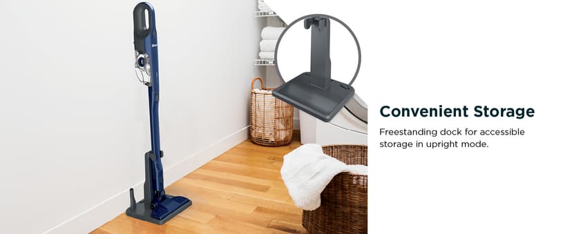 Shark CH964AMZ 2-in-1 Cordless & Handheld Vacuum Ultracyclone System, Ultra-Lightweight and Portable for Car and Home, Washable Filter, XL Dust Cup, Crevice Tool & Scrubbing Brush, Blue