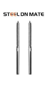 Steel DN Mate Aluminum Drill Guide, 30 45 90 Degree Angle 4 Sizes for Cable Railing Lag Screw Wood Post, Drill Hole Guide Jig for Angled/Straight Holes for Deck Cable Stair Handrail DG12