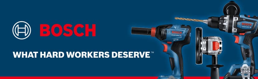 BOSCH GBH18V-26DK25 18V EC Brushless SDS-plus® Bulldog™ 1 In. Rotary Hammer Kit with (2) CORE18V 4 Ah Advanced Power Batteries
