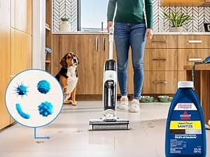 Bissell TurboClean Cordless Hard Floor Cleaner Mop and Lightweight Wet/Dry Vacuum, 3548