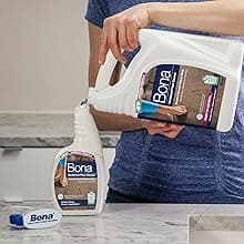 Bona Hardwood Floor Cleaner Refill - 64 fl oz - Unscented - Refill for Bona Spray Mops and Spray Bottles - Residue-Free Floor Cleaning Solution for Hardwood Floors