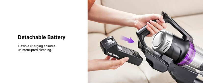 Eureka Cordless Vacuum Cleaner Lightweight, Stick Vacuum Rechargeable for Hardwood, Pet Hair, Blue w/Clean Station, Stylus Elite NEC490SE