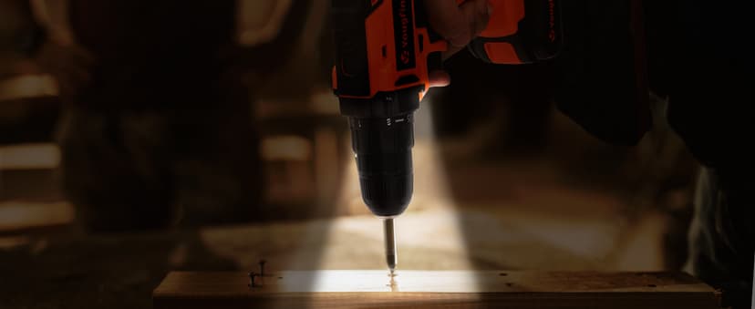 Tool Kit with Drill, Yougfin 20V Cordless Power Drill with 2 Batteries & Charger Drill Sets Combo Kit for Men 114 pcs Household Hand Tools for Home Apartment Dorm Repair