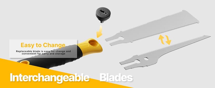 GARTOL Miter Box and Saw Set, 4-Piece Japanese Hand Saw for Wood Cutting, Woodworking Tools for Precise Miter and Bevel Cuts with 3 Replaceable Blades for DIY, Crafting, Furniture Making & Carpentry