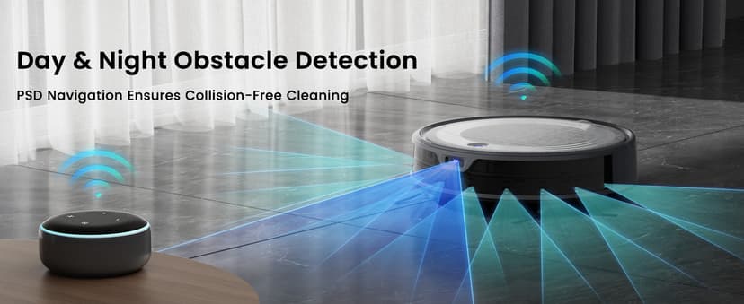 Lefant M310 Ultra Robot Vacuum and Mop, 6000Pa Suction-Slim Robotic Cleaner with ToF LiDAR Navigation, Accurate Obstacle Avoidance, WiFi/App/Alexa Control, 170min Runtime, for Pet Hair and Home