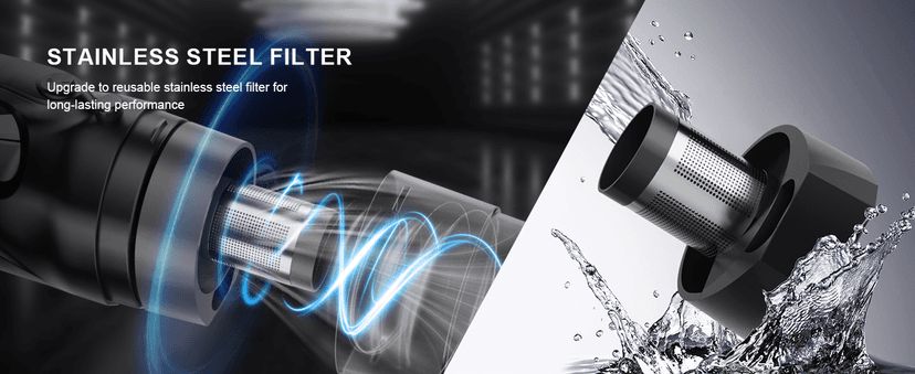 Corded Vacuum Cleaner, Super Power Suction Stick Vacuum Cleaners for Home, 6-in-1 Lightweight Hard Floor Vacuum Removable Handheld Vac, Portable Vacuum for Pet Hair