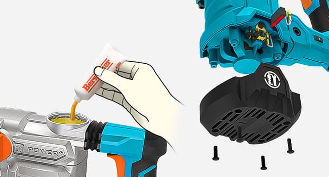 Berserker 1-9/16" SDS-Max Heavy Duty Rotary Hammer Drill with Vibration Control,Safety Clutch,13 Amp 3 Functions Demolition Rotomartillo for Concrete-Including 4 Drill Bits,2 Chisels,Carrying Case