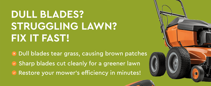 Sharp Pebble Cordless Lawn Mower Blade Sharpener – Adjustable 20°- 40° Angle Guide-Rotary Tool with Replaceable Sharpening Wheel Bits & Fast Rechargeable Battery – Effortless Precision for Lawn Care