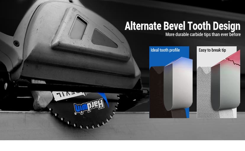 7-1/4 Inch Metal Cutting Saw Blade - 48T Cermet Carbide Tipped for Rebar, Angle Iron, Pipes, Channels - 5/8" Arbor, Low-Heat Spark-Free Thin Kerf Design - Replacement for Diablo D0748CF