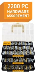 Jackson Palmer 236 Piece Ultimate Screwdriver Bit Set, High Grade Carbon Steel, Includes Hard-to-Find Security Bits & Micro Bits
